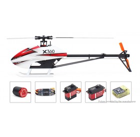 Authentic ALZRC Devil X360 FAST Flybarless Belt Drive R/C Helicopter Kit