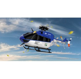 Authentic WLtoys XK K124 EC145 2.4GHz 6CH R/C Helicopter (RTF)