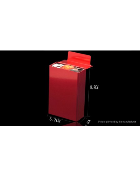 Portable Aluminum Alloy Cigarette Case Box
